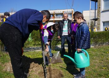 Русенски деца засадиха над 80 дръвчета