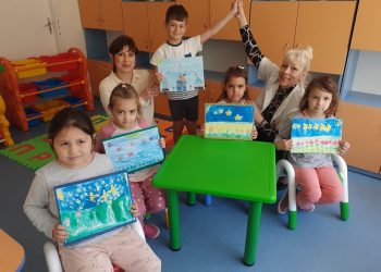 Русенски малчугани рисуват за свои връстници