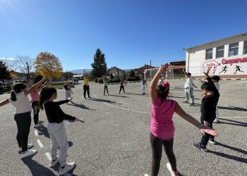 Децата в Скравена обичат спорта