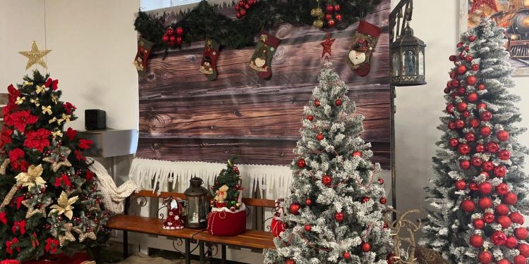 Ученици внасят коледния дух в МОН